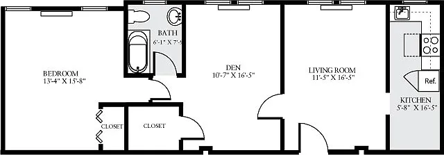 Floor plan 738