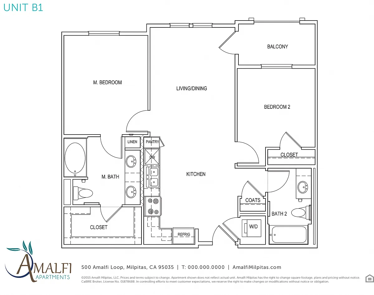 Floor plan B1