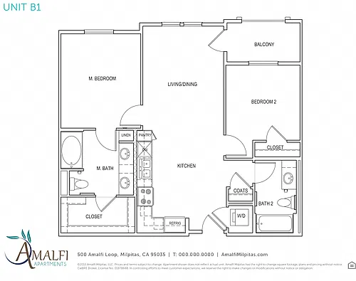 Floor plan B1