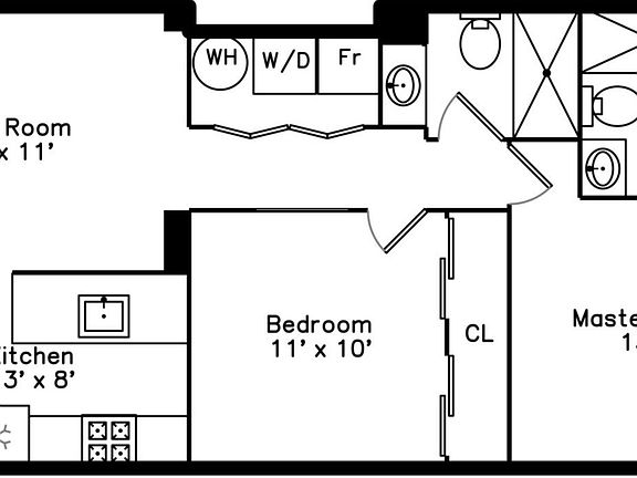 2nd image of 1055 N Wolcott Ave Unit G