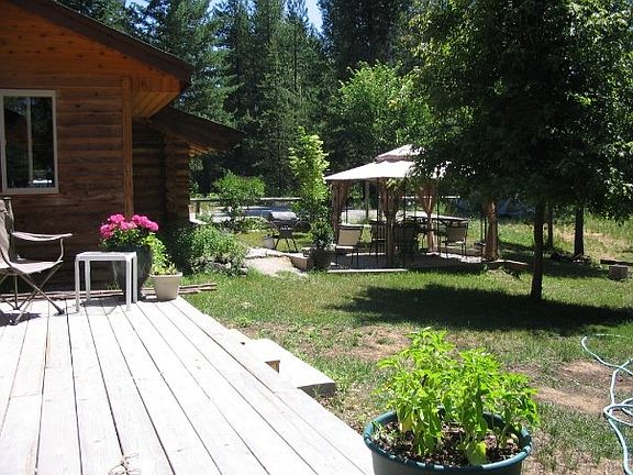 Yard from Master Bdrm deck