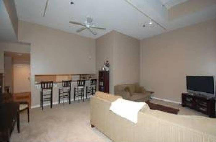 Spacious living room