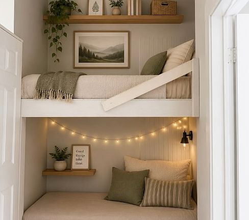 Loft outside bedroom