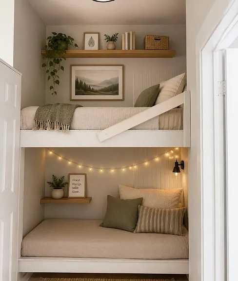 Loft outside bedroom