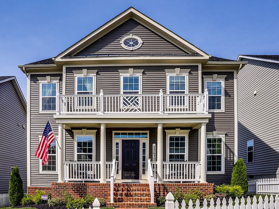 Inviting front porch