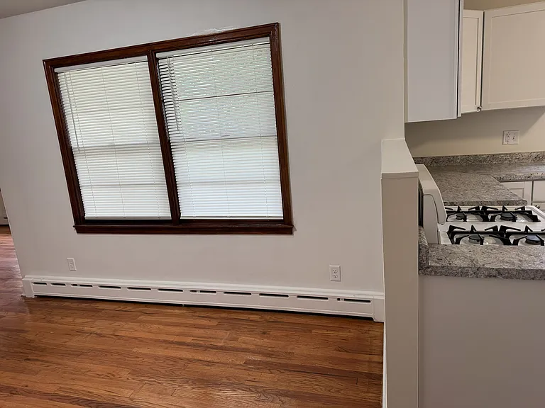 Dining room adjacent to the kitchen.