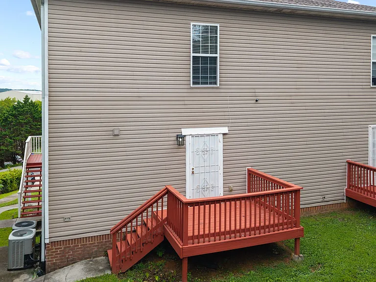 Back deck