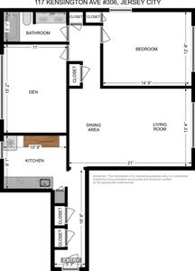 117 Kensington Ave APT 306, Jersey City, NJ, 07304