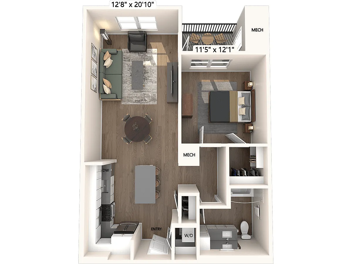 Floor plan AM19-Upgrade