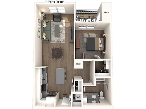 Floor plan AM19-Upgrade