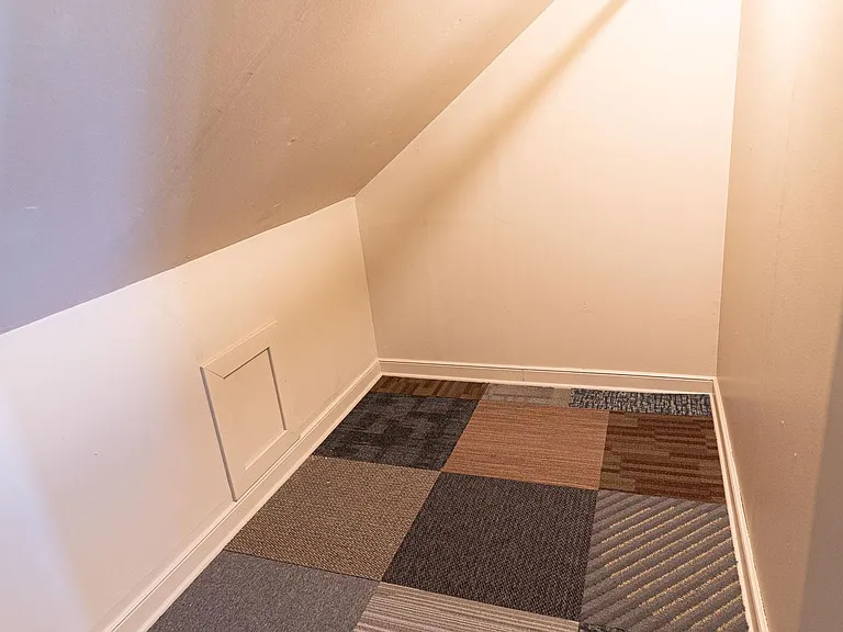 Huge closet in upper unit.