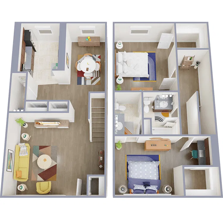 Floor plan B3TH