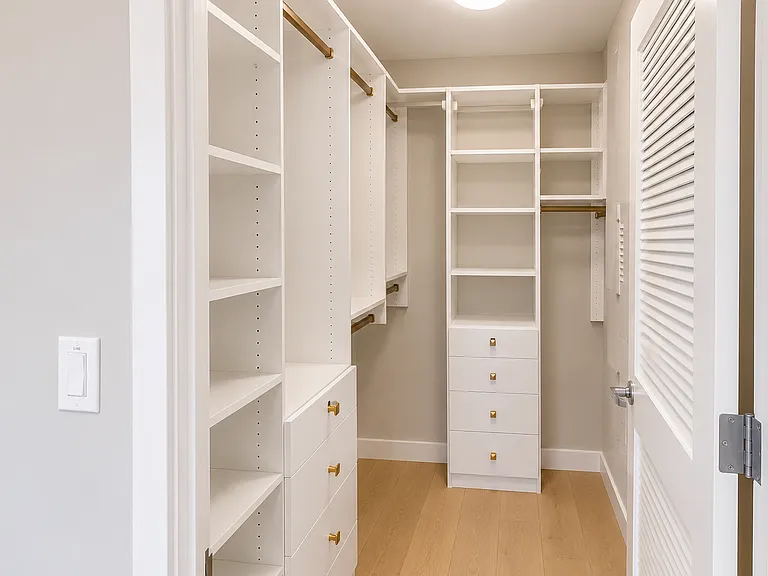 Built in closets