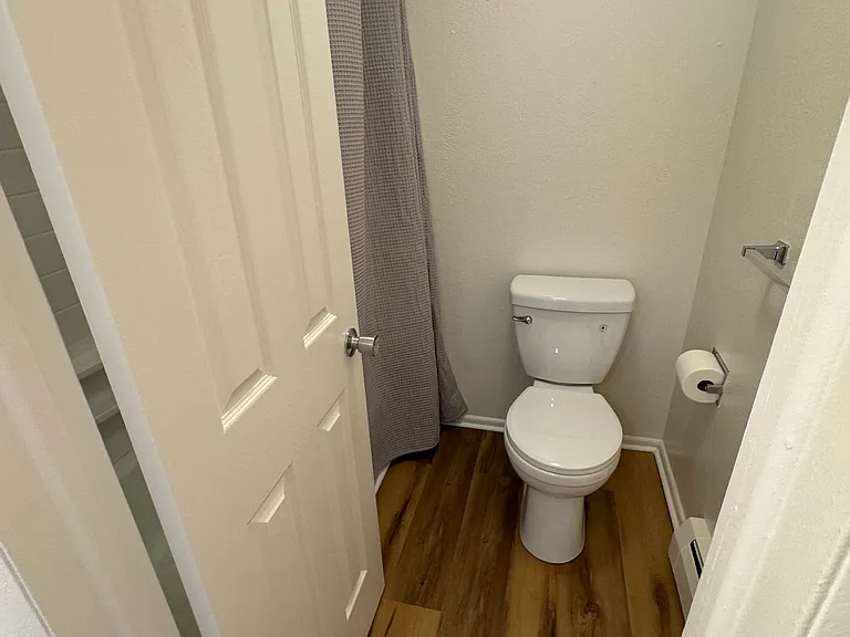 New LVP and new toilet.