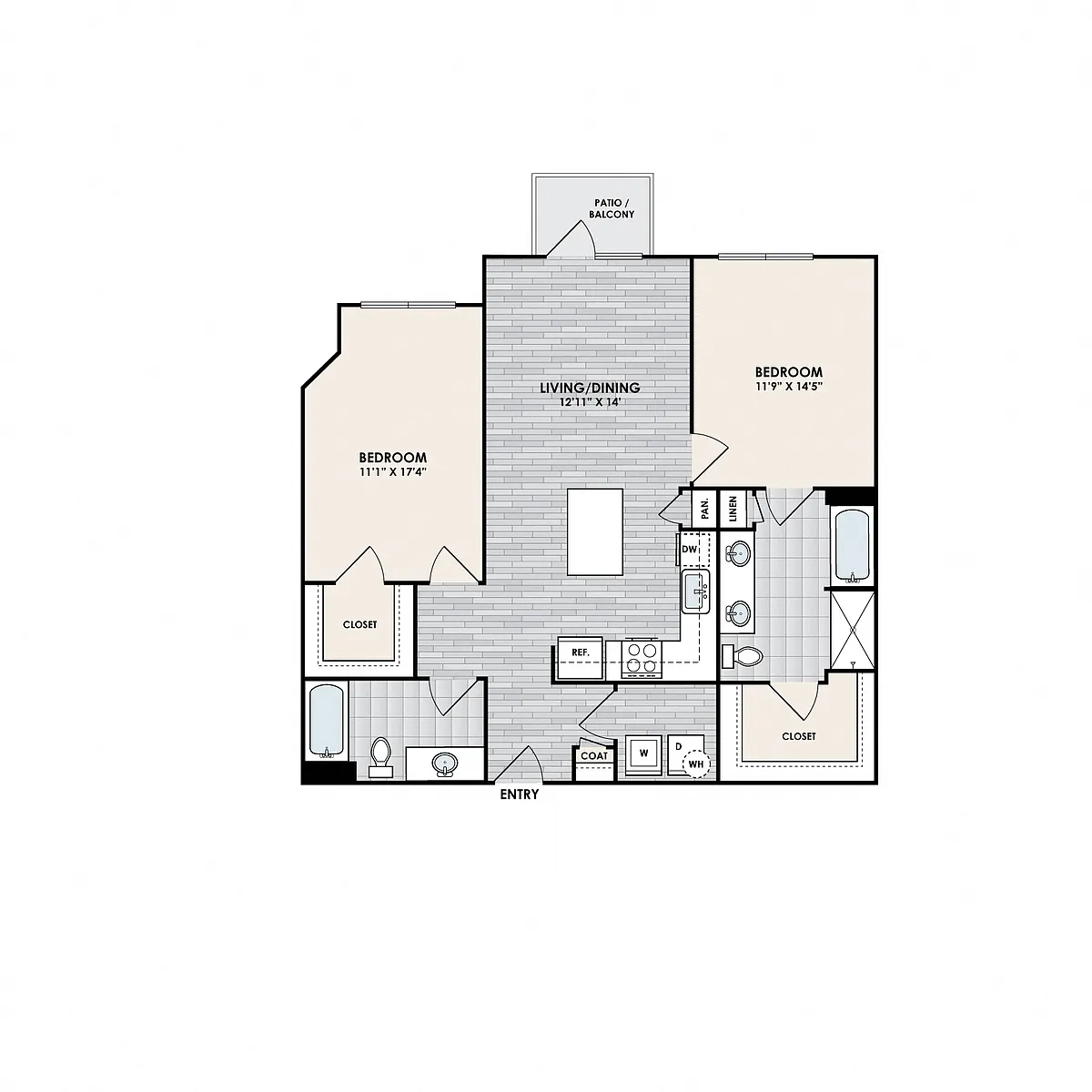 Floor plan B2E