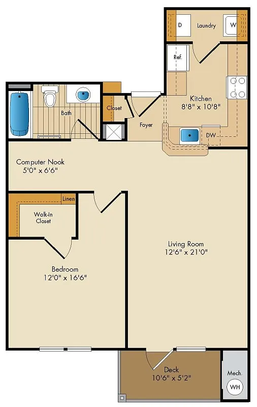 Floor plan Abbey