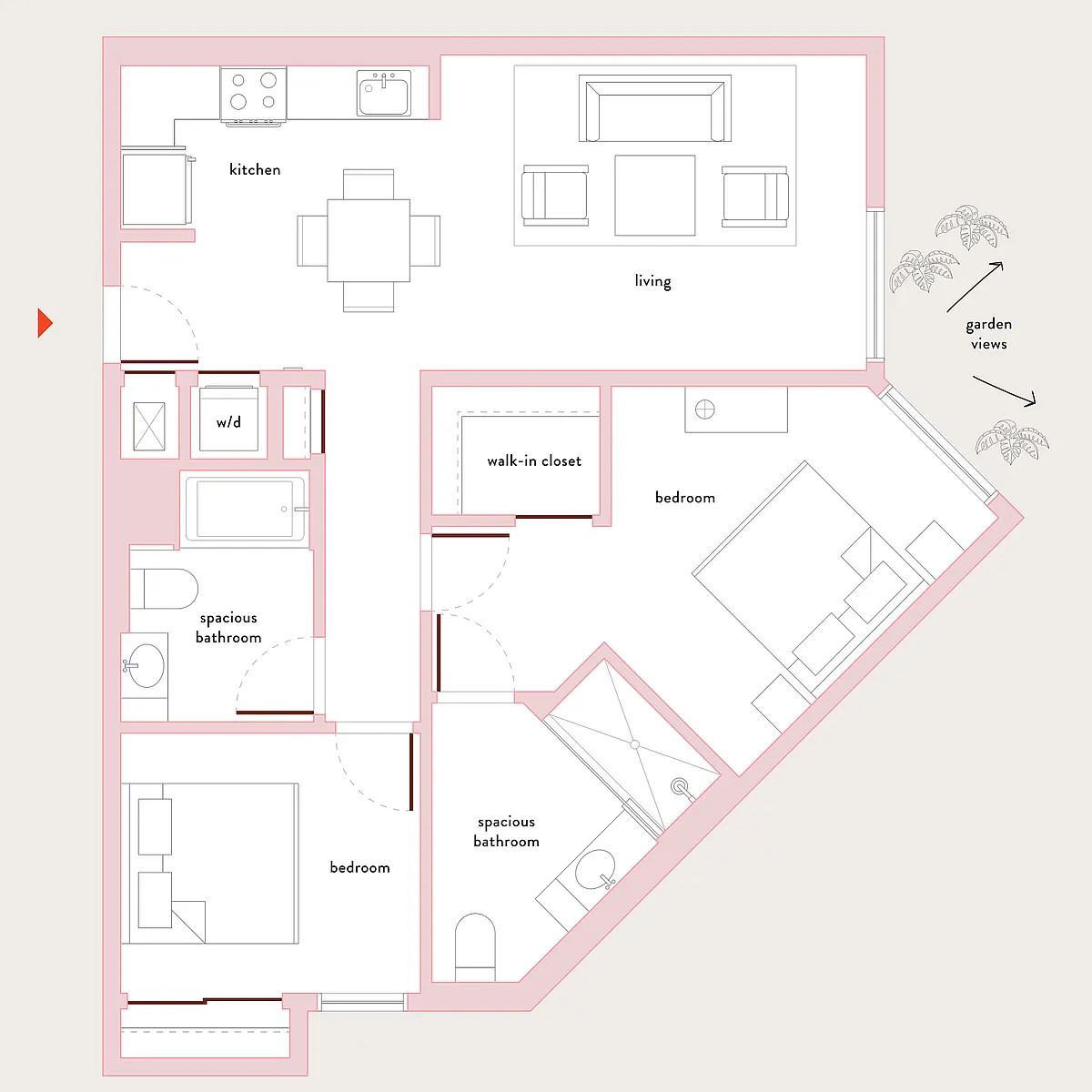 Floor plan 2B20