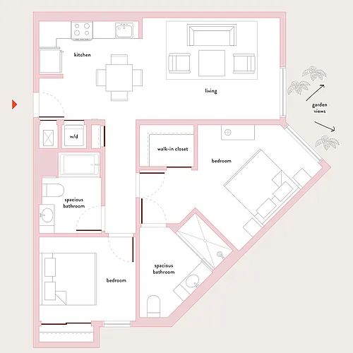 Floor plan 2B20
