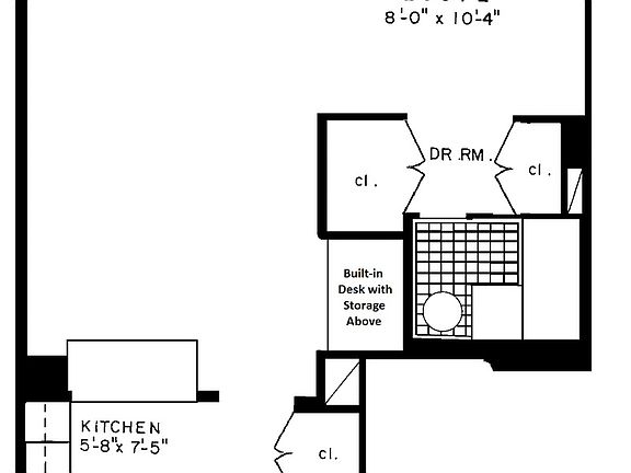 2nd image of 430 W 34th St APT 14K
