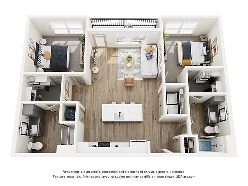 Floor plan Rockne