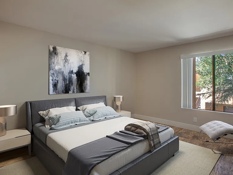 Bedrooms with plenty of closet space
