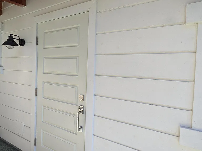 Exterior door to Master Bedroom
