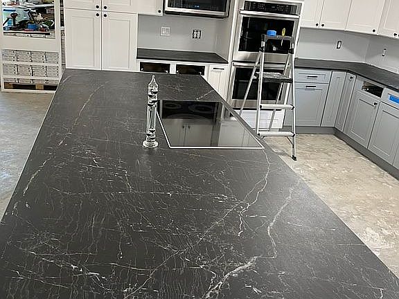 new slab and cooktop, 2023 
