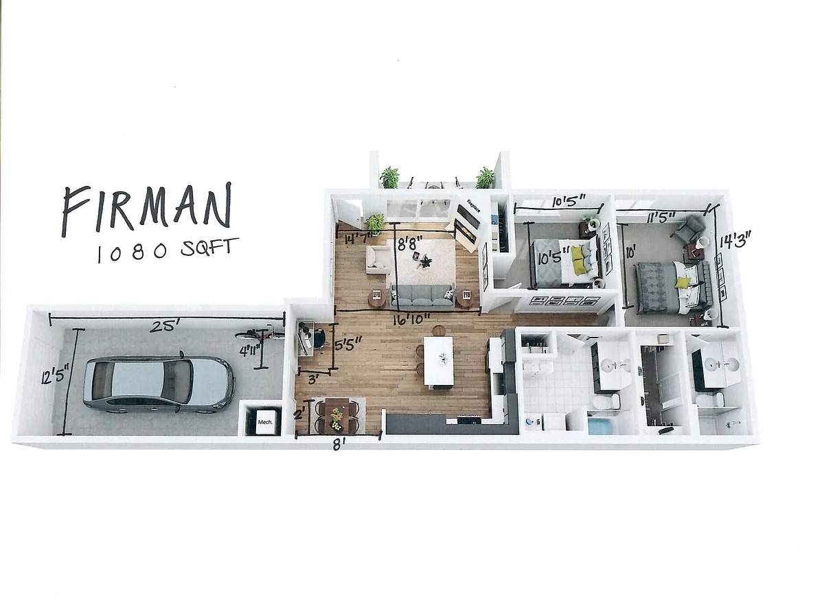 Floor plan Firman