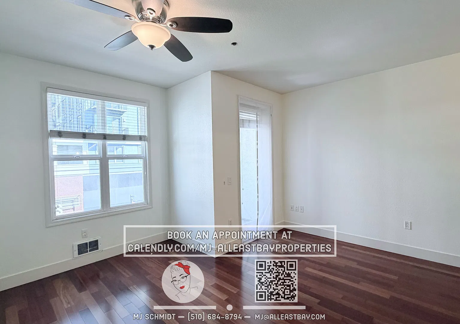 2-bed, 1.5-bath two-story condo, with rich hardwood floors, a modern kitchen, and spacious bedroo... — Photo 4
