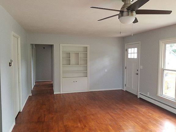 Living room - built-in bookcase