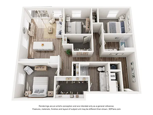 Floor plan Warson