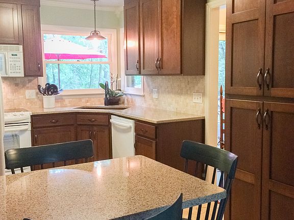 Custom cherry cabinets