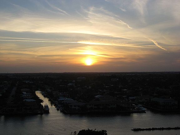 Sunset on the Intracoastal