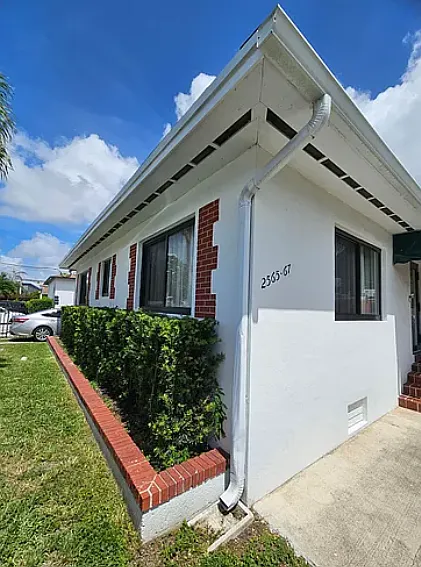 front side