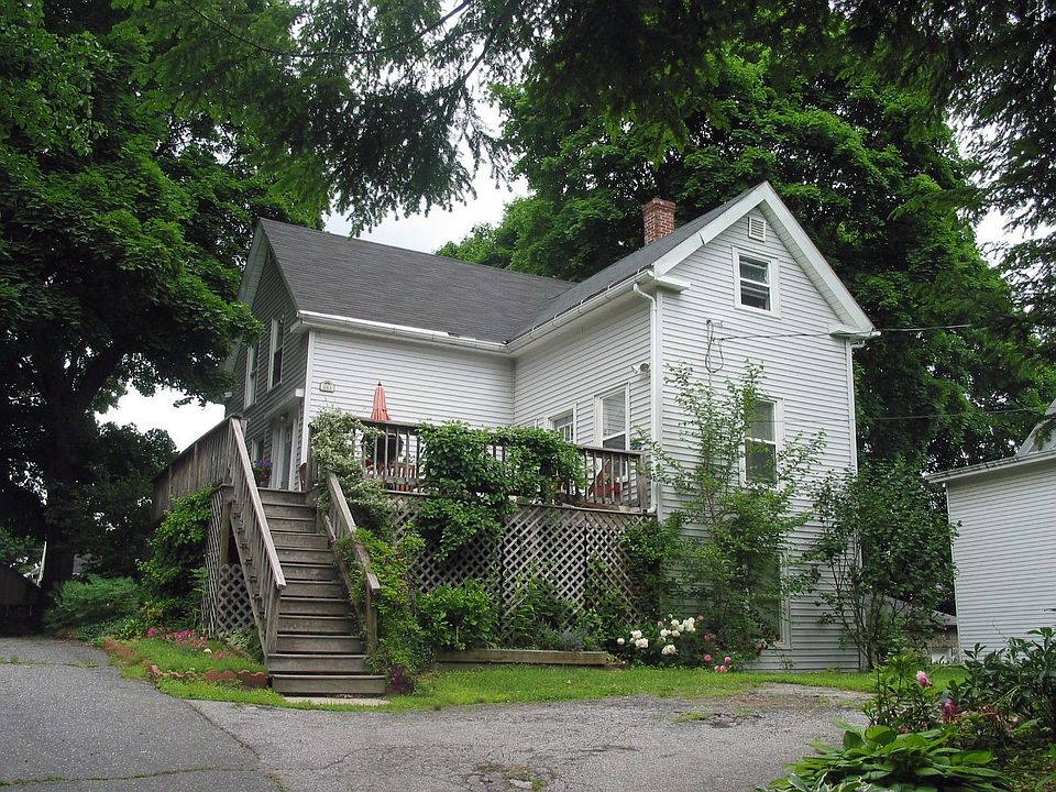 Deck is main entrance to home