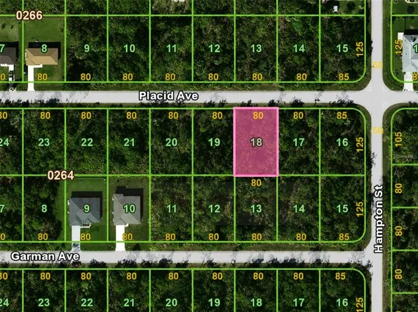 18345 PLACID AVENUE LOT 18, PORT CHARLOTTE, FL 33948