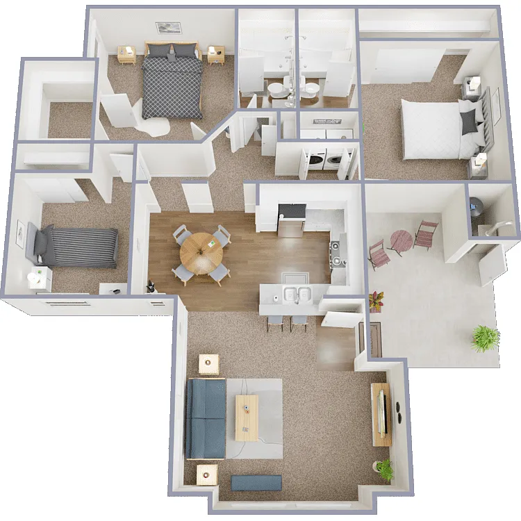Floor plan Creekbridge