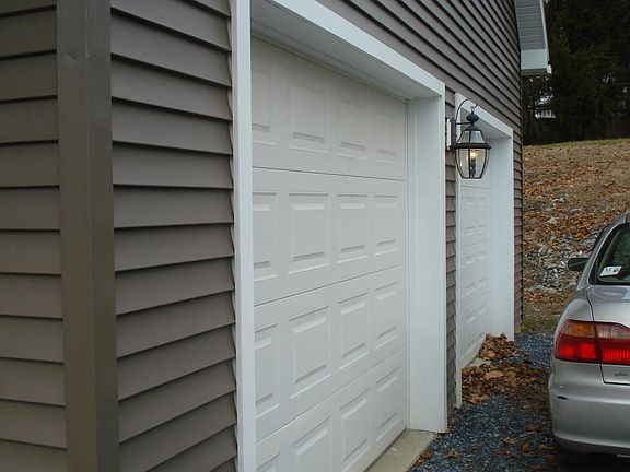 Two car garage