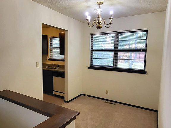 Main floor dining area