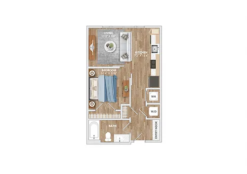 Floor plan A19A