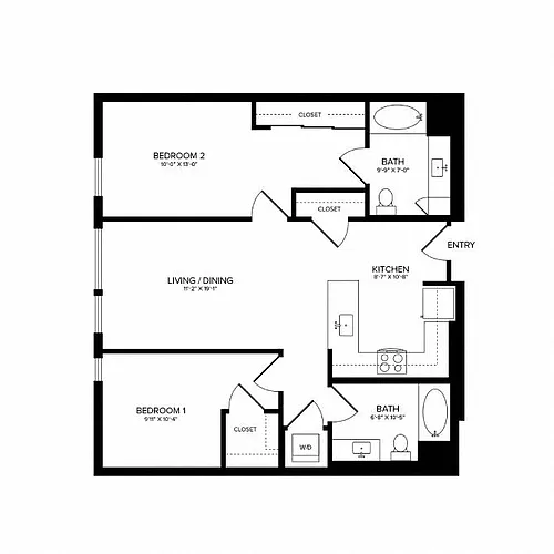 Floor plan B71