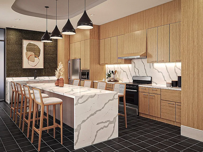 Rendering of the Phase II Demonstration Kitchen