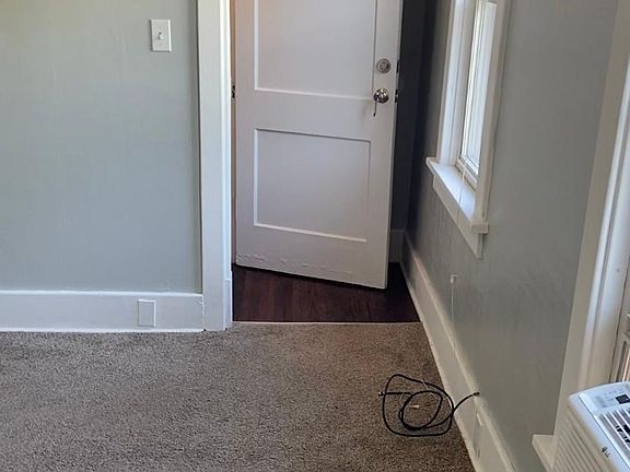 Top of stairs entry door
