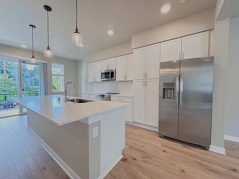 Kitchen with smart appliances