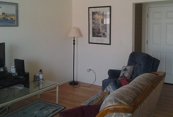 View to left as enter unit