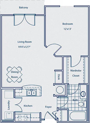 Floor plan A1C