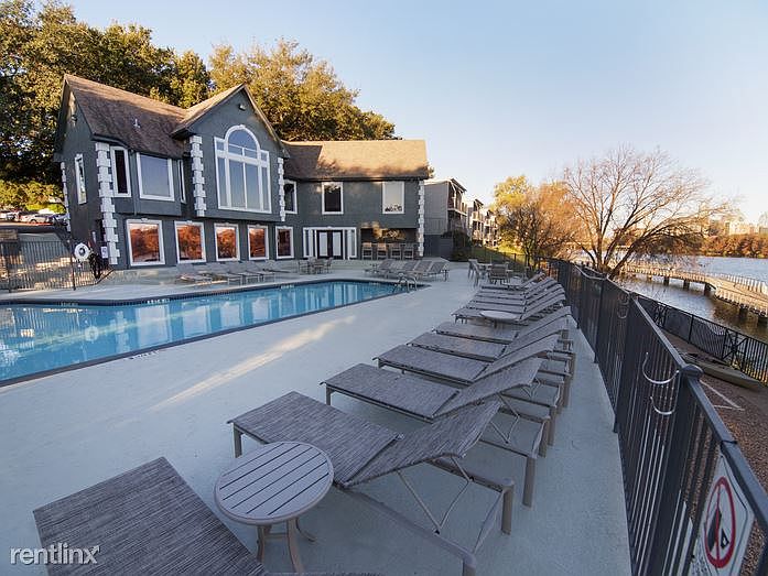 South east Austin Lake front apartments poolside
