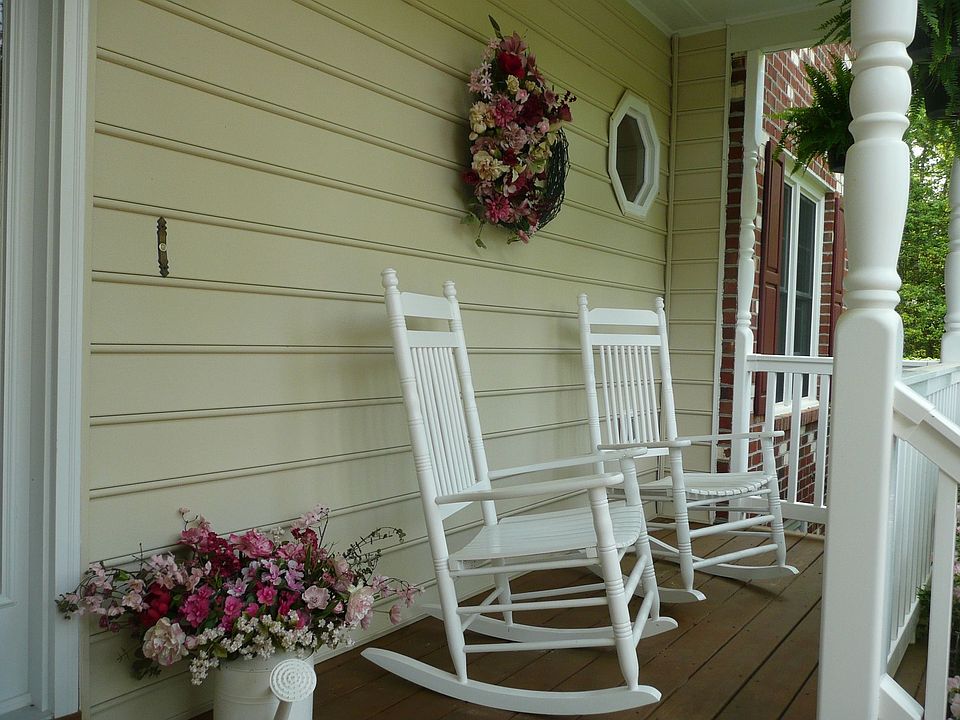 Quaint and Welcoming Front Porch 