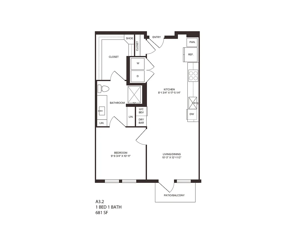 Floor plan A32