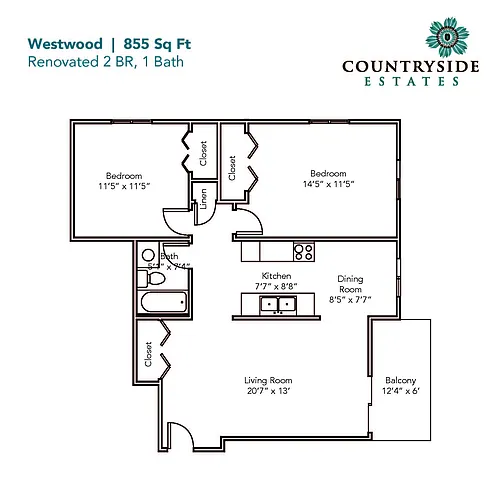 Floor plan Westwood